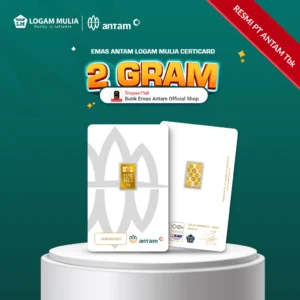 Emas ANTAM Logam Mulia Certicard - 2 gr
